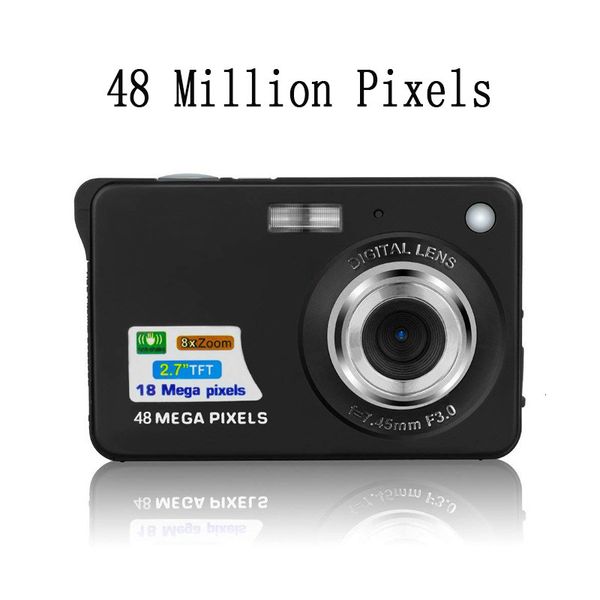 Autres produits d'appareil photo HD Digital 48 millions de pixels lecteur de carte gratuit k09 Ccd rétro étudiant retardateur vidéo 230626