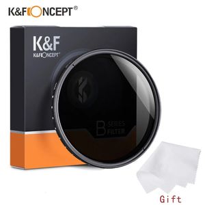 Andere cameraproducten K F CONCEPT ND2ND400 Fader Variabel ND-filter 3782 mm Verstelbare DSLR-lens met neutrale dichtheid met reinigingsdoekje 231006