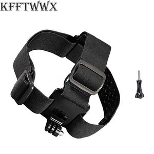 Other Camera Products KFFTWWX Head Strap for Gopro hero 11 10 9 8 7 Accessories Head Belt Strap Mount Adjustable for Gopro Hero 7 6 5 4 for SJCAM EKEN 230922