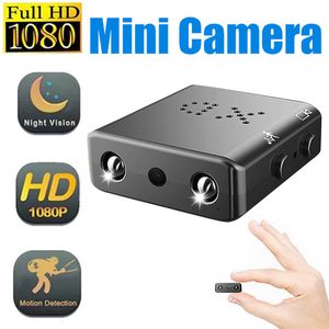Andere cameraproducten Mini Cam Full HD 1080p Beveiliging Nachtzicht Microbewegingsdetectie Video Spraakrecorder Kleine dvd 230626