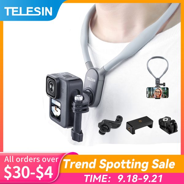 Autres produits de caméra TELESIN Support de maintien magnétique en silicone pour GoPro Hero 12 11 10 9 8 7 6 5 Insta360 DJI Osmo Action Camera Accessoires 230920