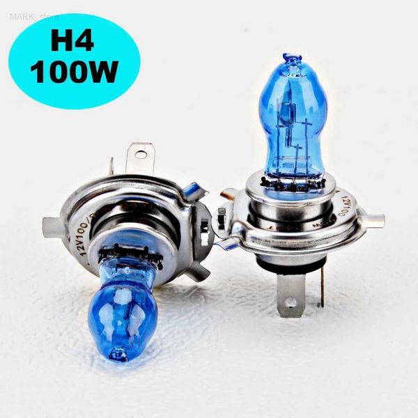 Autres feux de voiture 2pcs H7 100W ultra lumineux antibrouillard blanc h11 H4 9005 9006 H3 HOD ampoules halogènes phares de voiture haute puissance L204