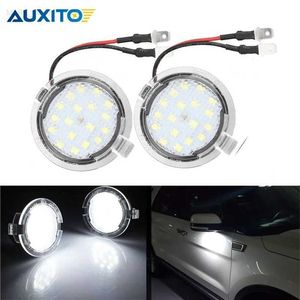 Andere autolampen 2X LED-wegverlichting CANBUS onder spiegel Instapverlichting voor de Ford Edge Ranger Mondeo Fusion Flex Explorer Taurus Expedition TeamL204