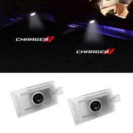 Otras luces de coche Proyector de luz de puerta de coche Luz de bienvenida LED para Dodge cargador luz de sombra fantasma accesorios de coche L204