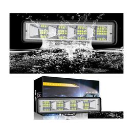 Andere autolichten Licht 18W LED BAR 12V Flush Mount Offroad Work Pods 4x4 4WD ATV Truck Lamp voor SUV Tractor 24 Drop Delivery Mobile Dhrrm