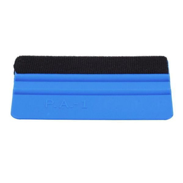 Otras luces del coche PP Durable Fieltro Wrap Scraper Squeegee Herramienta para película de ventana Color azul Drop Entrega Móviles Motocicletas Iluminación Ac Dh6Tz