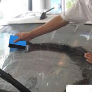 Autres éclairages de voiture Vinyl Film Wrap Outils Squegee avec feutre de papier peint doux Soft Scraper mobile SN Protector Install Tool Drop Livrot Autom Otmjb