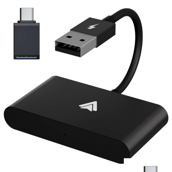 Autres outils de nettoyage de soins Nouvel adaptateur Carplay sans fil pour Android / Apple filaire vers dongle Plug and Play Connexion USB Car Drop Deliver Dha8P