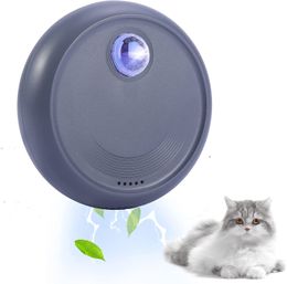 Autres fournitures pour chats 4000mAh purificateur d'odeurs intelligent pour chats litière désodorisant chien toilette rechargeable purificateur d'air animaux désodorisation 230715