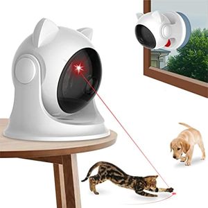 Other Cat Supplies ATUBAN Automatic Laser Toy for Indoor Cats Interactive cat Toys KittensDogs FastSlow Mode Adjustable Circling Ranges 230907