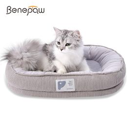 Andere kat levert Benepaw comfortabele huisdierbed indoor anti slip bodem verwijderbare hondenmachine wasbare zachte duurzame puppy kissy kussen sofa 230815