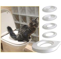 Otros suministros para gatos Gatos Kit de entrenamiento para el baño PVC Caja de arena para mascotas Juego de bandejas Profesional Cachorro Limpieza Entrenador para Seat9559607