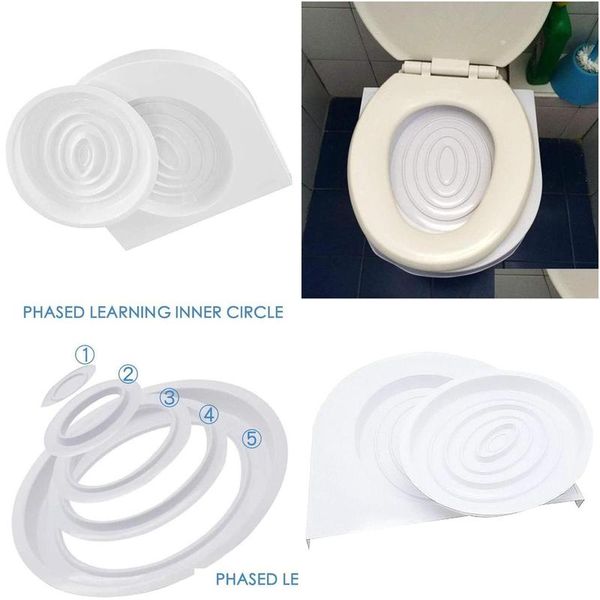 Autres fournitures de chat Kit de formation de toilette pour chats Kit de bac à litière pour animaux de compagnie en PVC Set d'entraîneur de nettoyage de chiot professionnel pour la livraison de siège de livraison à domicile Dhmrq