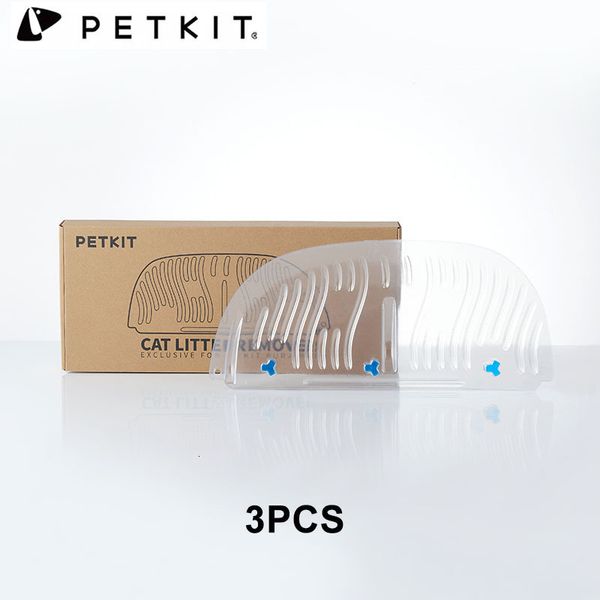 Otros suministros para gatos Petkit Petkit CAT CAJA CAJA Automática de arena para el inodoro Mole de filtro de placa de vergüenza 3pcs para Pura Max Sandbox Accessors Universal 230814