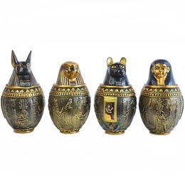 Other Cat Supplies Pet Urns Dog Birds Human Cremation Ashes Urn Egypt Sacrifice Decoration Keepsake Columbarium Pets Memorials Altar 230814