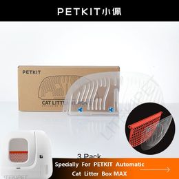 Autres fournitures pour chats PETKIT Boîte à litière pour chat Toilette automatique Plaque de versement de sable Litière pour chat Filtre Filtre Maille filtrante pour PURA MAX Sandbox Accessoires 230314