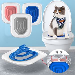 Autres fournitures pour chats Kit d'entraînement aux toilettes Bac à litière Tapis pour chiots Chien WC Trainer Nettoyage des animaux de compagnie Apprendre à utiliser 230704