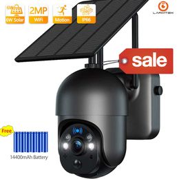 Andere CCTV -camera's 4G Sim Card Solar Camera 1080p HD Wifi Outdoor Video Surveillance IP -camera PTZ Beveiligingsbescherming Oplaadbare batterij Ubox J221026