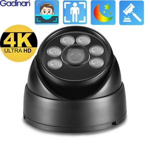 Otras cámaras CCTV 4K 8MP CCTV IP Camera Security Street 5MP 4MP Outdoor Indoor Doble Detección Humana Detect Color Full Night Vision Poe Dome Camera Y240403