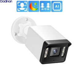 Otras cámaras de CCTV Detección de cara AI 8MP 4K Cámara IP al aire libre H.265 ONVF RTSP Visión de color de color Poe Human Human Security Audio Security Camera Xmeye Y240403