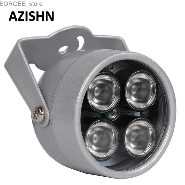 Autres caméras de vidéosurveillance Azishn CCTV LEDS 4 Array Ir LED Illuminateur Light IR infrarouge imperméable Vision nocturne Vision de vidéosur