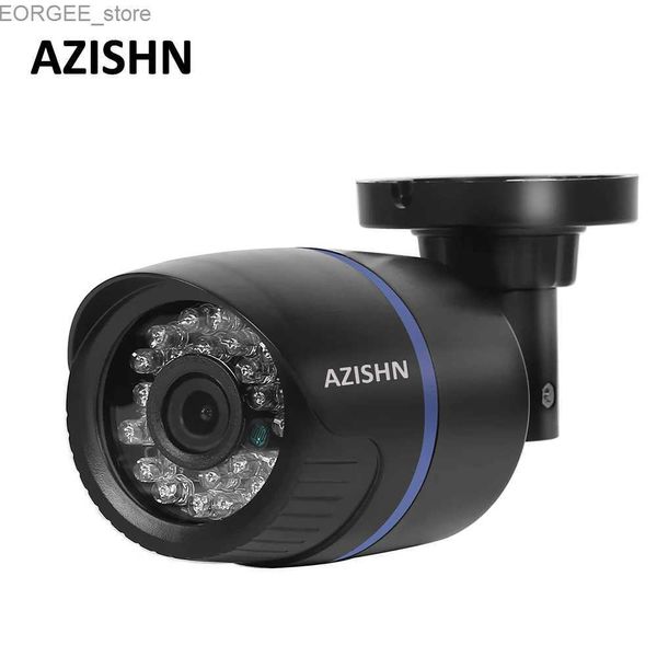 Autres appareils photo CCTV Azishn IP Camera PoE 1080p Outdoor Full HD 1080P 2MP POE BULLET IP CAME SECURIT
