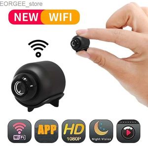 Autres caméras de vidéosurveillance HD 1080p mini caméra WiFi IR Night Vision Motion DÉTECTION IP CAMERA IP CAMCRODERS DE SÉCURITÉ HOME 2,4G WIFI Y240403