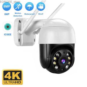 Autres appareils photo CCTV TAITAS 4K 8MP Smart WiFi PTZ Camera 5x Digital Zoom AI Détection humaine sans fil CCTV IP Camera IPTV Protection de sécurité Y240403