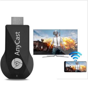 Andere mobiele telefoonaccessoires Anycast M4 Plus Wifi Display Dongle-ontvanger 1080P Hd-Out TV Dlna Airplay Miracast voor Ios Android Drop Dhfwk