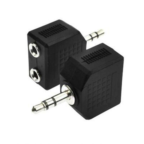 Otros accesorios para teléfonos celulares O Splitter de auriculares 3.5 mm 1 macho a 2 adaptador hembra para auriculares Auriculares Conector de conversión Aux Split OTPNU