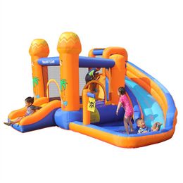 Overig Kinderen Meubilair Opblaasbare Jumper Bounce House - Jump 'n Slide Bouncer Kids Glijbaan Park Springkasteel Plus Heavy Dut172S