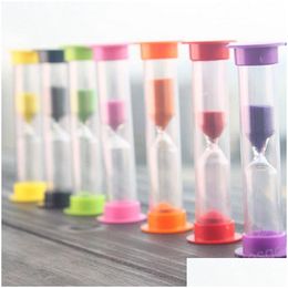 Andere klokken accessoires 1 minuut zandloper mticolor zandglas zandklok timers creatief geschenken kinderen speelgoed uur meter home decorati dhrzww