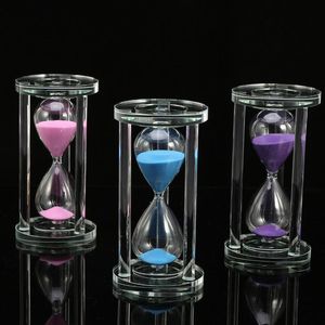 Andere klokken accessoires creatieve glazen zandloper zandglas timer kinderen tijd speelgoed cadeau huisdecoratie 15 minuten zandloper huishouden