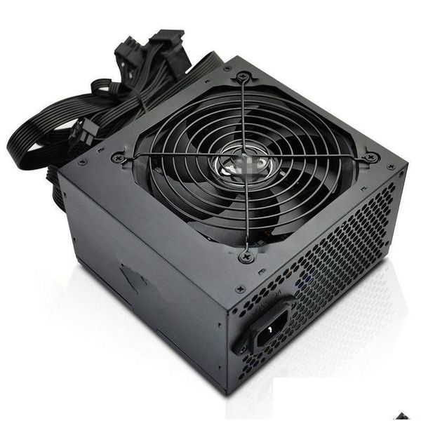 Otros accesorios de computadora GP550 MAX 750W Fuente de alimentación de escritorio PSU PFC Ventilador silencioso Atx 24Pin 12V 80Plus Bronce PC Sata Gaming Drop Deli Otbfu