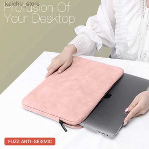 Andere computeraccessoires laptophuls 13 14 15.4 15,6 inch voor HP Dell Notebook Bag Carry Bag MacBook Air Pro 13.3 Schokbestendigheid voor mannen Women Y240418