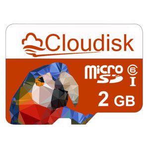 Andere computeronderdelen Cloudisk 2Gb Red Micro SD-kaart Kwaliteit Geheugen Tf Ce Fcc-certificering Drop Delivery Computers Netwerken Comp Dhf0A