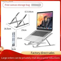 Autres composants d'ordinateur Stand d'ordinateur portable pour lit vertical MacBook Pro Accessoires ordinateur portable Accessoires de bureau debout monté surploi Y240418