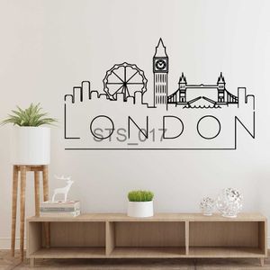 Autres autocollants décoratifs Hot London Amovible Art Vinyle Stickers Muraux Pour Enfants Chambres Décoration Decal Creative Autocollants x0712