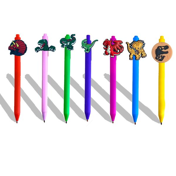 Autres accessoires de bureau Jurassic World 18 Cartoon Ballpoint stylos pour les cadeaux de travail technique mignon d'infirmière appréciation drôle MTI couleur jumbo otydn