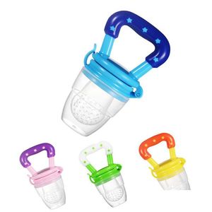 Autres vaisselle Bébé Bébé Dentition Mamelon Fruits Alimentaire Sile Dentition Sécurité Enfants Alimentation Feeder Bite 4 Couleurs Drop Livraison Maison Gar Dh4Vv