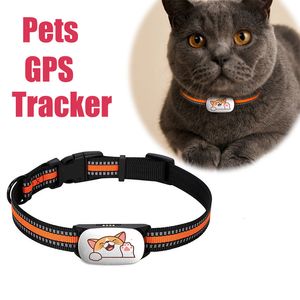 Overige hondenbenodigdheden 4G Pet Tracker GPS Locator Anti-verloren Waterdicht Zoekapparaat Afstandsbediening Kattenhalsband volgen voor honden Katten 230719