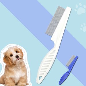 Autres fournitures pour chiens Peigne à dents fines pour animaux de compagnie Peignes à aiguilles simples pour chiens de chat pour animaux de compagnie 2 spécifications