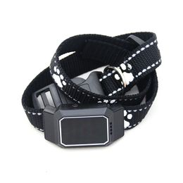 Autres fournitures pour chiens Localisateur GPS pour animaux de compagnie Smart IP67 Collier de localisation étanche pour chiens de chat Wifi LBS Traqueur de positionnement anti-égarement Localisation Talkable 230720