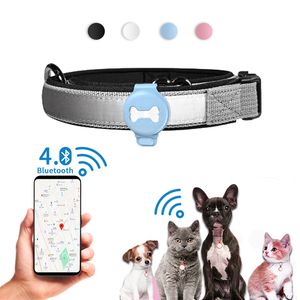 Andere hondenbenodigdheden PET GPS Tracker Smart Locator Dogmerk Pet Detectie Wearable Tracker Bluetooth voor Cat Dog Bird Antilost Record Tracking Tool 230822