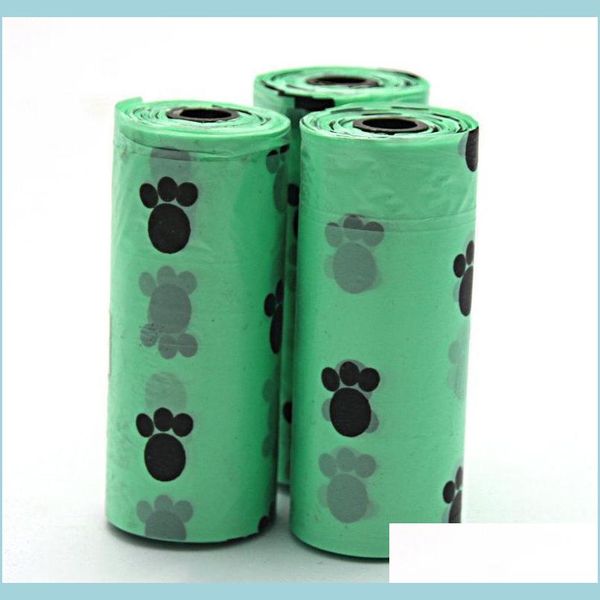 Otros suministros para perros Bolsas de caca para mascotas Biodegradables 150 rollos Color múltiple para dispensador de correa de cuchara de residuos F Jllqot Mxhome Otg0I