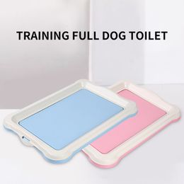 Autres fournitures pour chiens Toilettes d'entraînement portables Pot d'intérieur pour petits chats Bac à litière pour chat Puppy Pad Holder Tray drre 230313