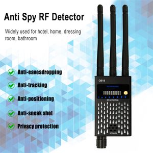 Andere hondenbenodigdheden Drie antennes Professioneel radiofrequentiedetectieapparaat GSM GPS RF-signaaldetector Anti-aftappen Draadloze camera detecteert 230719