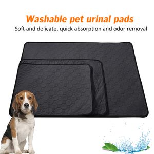 Andere hondenbenodigdheden Wasbare huisdierhond plassen Pads Dog Diaper Mat Urine Absorberende omgeving Bescherm waterdichte herbruikbare training Puppy Pad Pet Products 230419