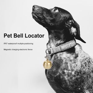 Autres fournitures pour chiens localisateur GPS étanche animaux de compagnie Bell GPS Tracker collier dispositif de suivi anti-perte charge magnétique pour chat chiens Animal enfants personnes âgées 230617