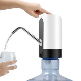 Overige drinkwaren Elektrische waterpomp met loop USB-oplaadbare waterflespomp Dispenser Waterpompapparaat Elektrisch oplaadbare waterdispenser 230704
